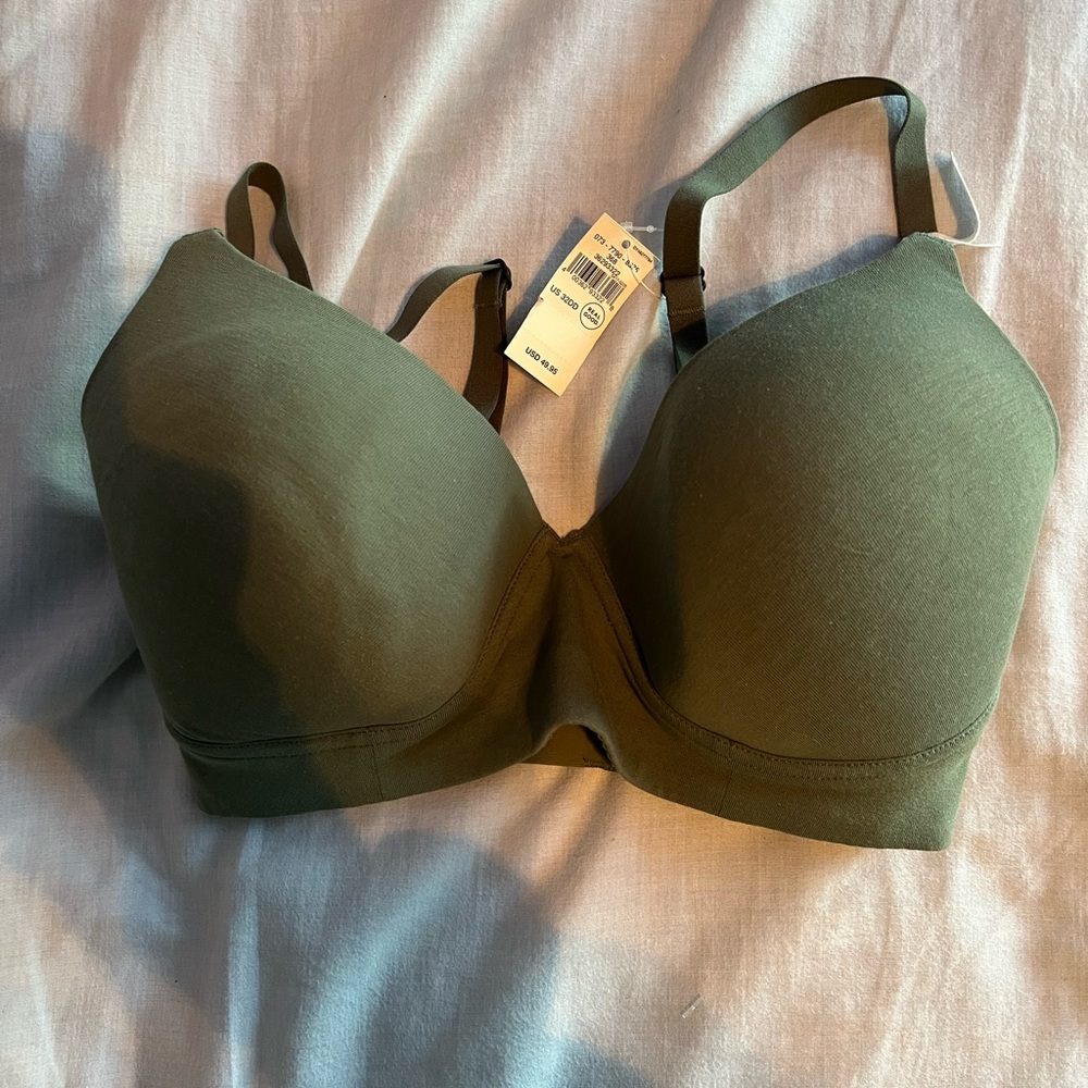 Aerie Green Wireless Bra